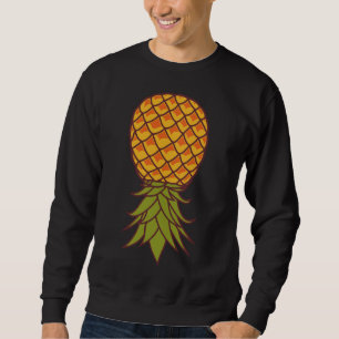 Sweatshirt Ananas Hawaiian Lifestyle Upside Down Tropical
