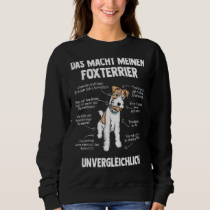 Sweatshirt Anatomie D'Un Fil Cheveux Fox Terrier