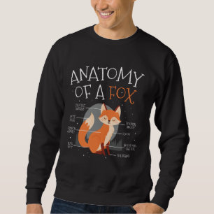 Sweatshirt Anatomie D'Une Forêt De Fox Mmite Fox Animal