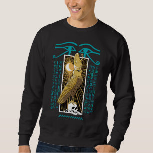 Sweatshirt Ancien Faucon d'Egypte Dieu Horus
