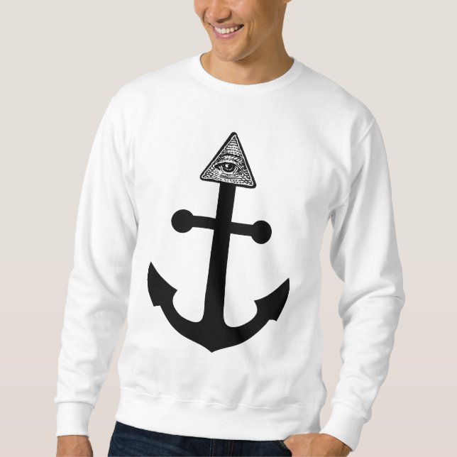 Sweatshirt Ancre d'Illuminati (Devant)