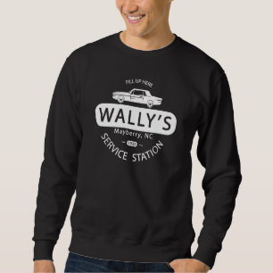 Sweatshirt Andy Griffith Show Wally's Service Station Classic