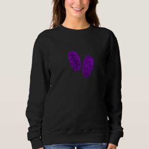 Sweatshirt Andy Purple Footprint est pour votre meilleur ami