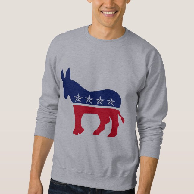 Sweatshirt Âne Democratic (Devant)