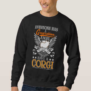 Sweatshirt Ange gardien Corgi