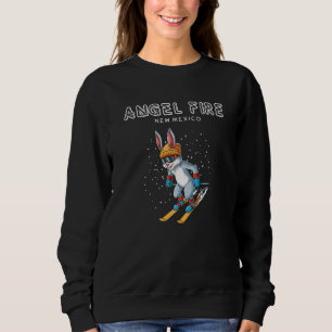 Sweatshirt Angel Fire Nouveau-Mexique Lapin de ski