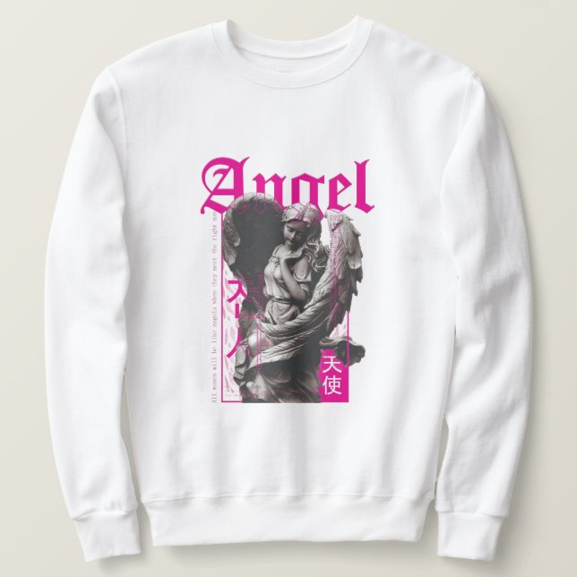 Sweatshirt Angel Guardian” Streetwear Tee (Design devant)