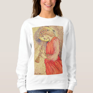 Sweatshirt Angel Jouer un Flageolet
