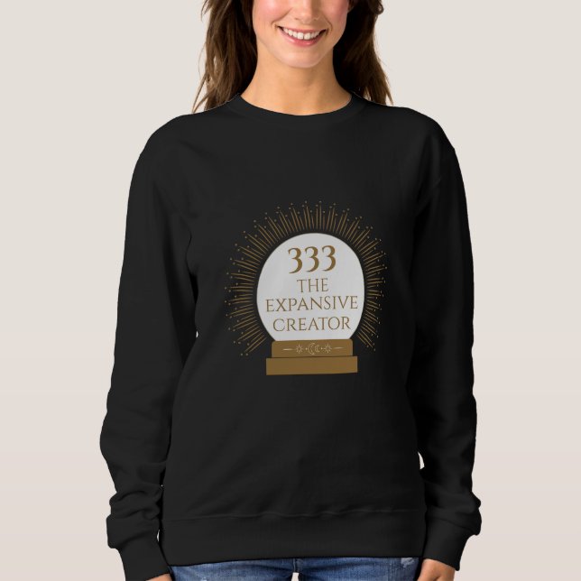Sweatshirt Angel Numéro 333- Le Créateur Étendu (Devant)