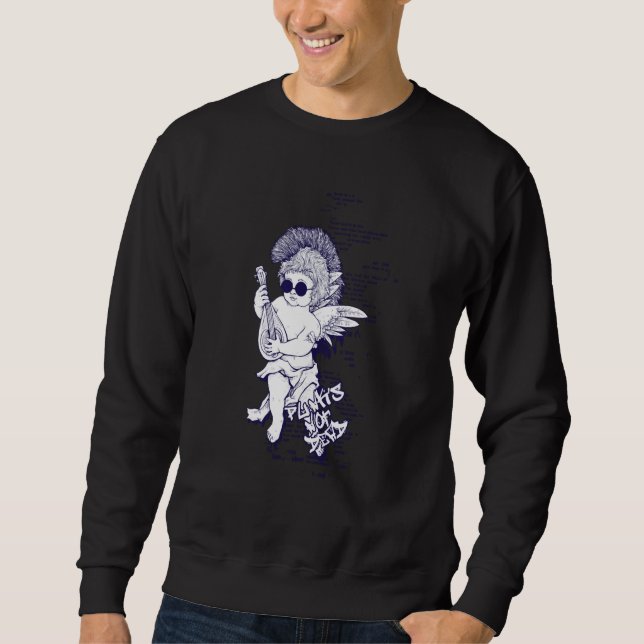 Sweatshirt Angel Punk Rocker (Devant)