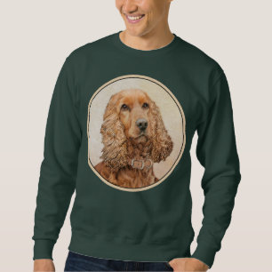 Sweatshirt Anglais Cocker Peinture Espagnole - Art Chien orig
