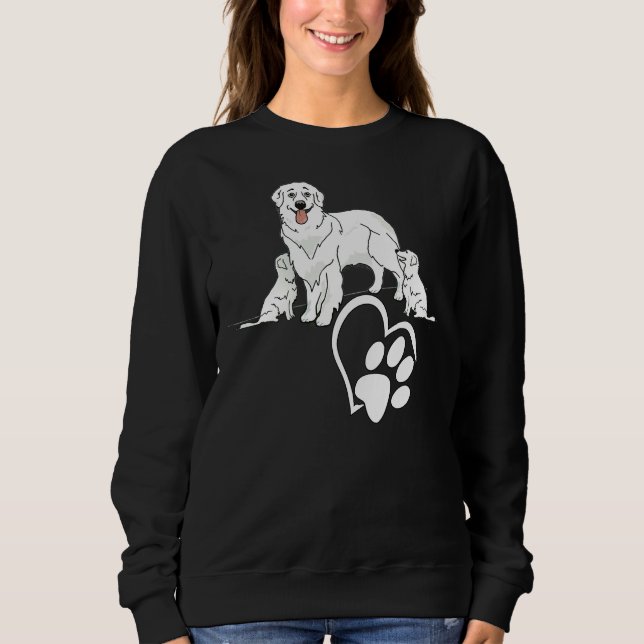 Sweatshirt Anglais Cream Golden Retriever (Devant)