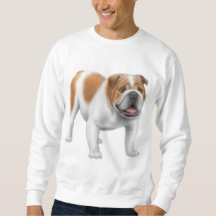 Sweatshirt anglais de bouledogue