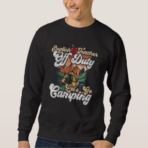 Sweatshirt Anglais Hors Service Permet De Camper Pour Un Camp