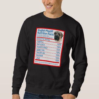 Sweatshirt Anglais Mastiff Chien Propriétaire de la race Nutr