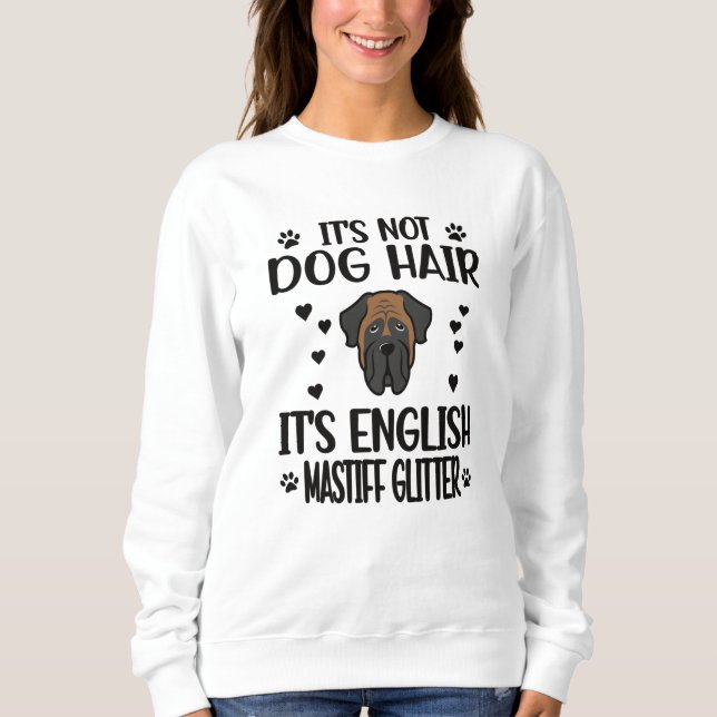 Sweatshirt Anglais Mastiff Lover Anglais Mastiff Maman Chien  (Devant)