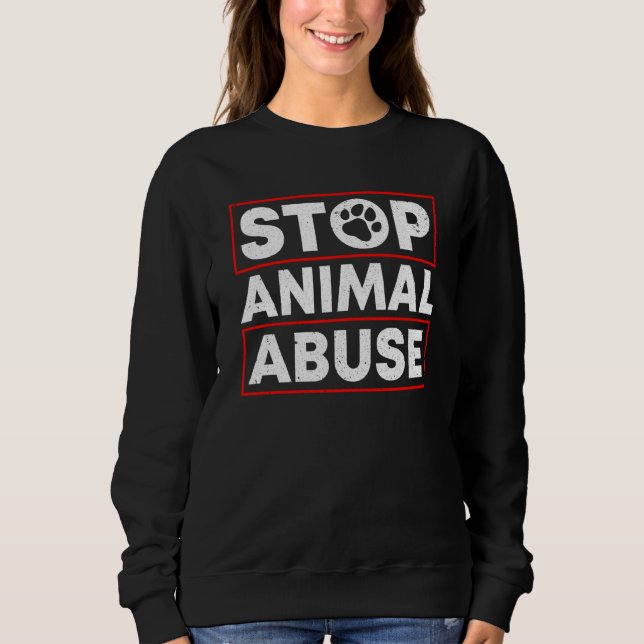 Sweatshirt Animal Activist Rescue Animals Conservation Rights (Devant)