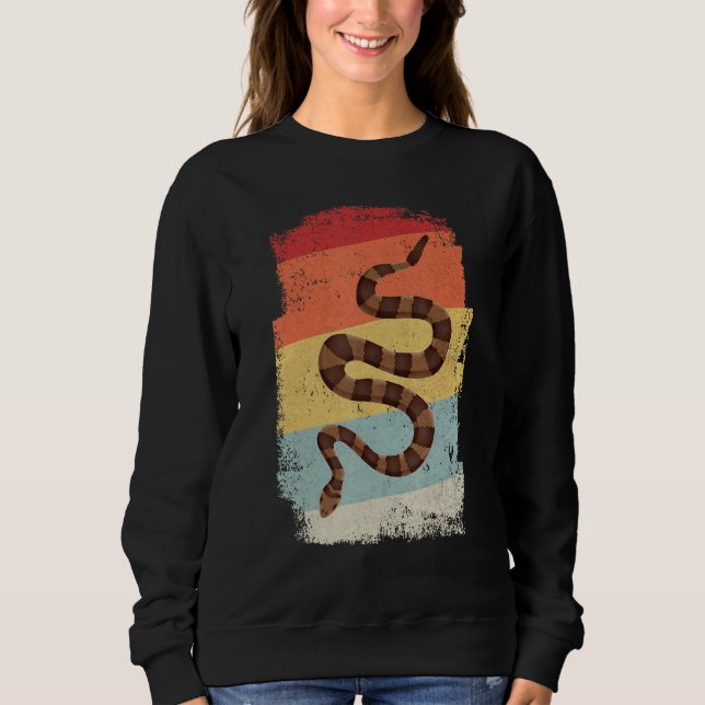 Sweatshirt Animal animal animal de compagnie de serpent (Devant)
