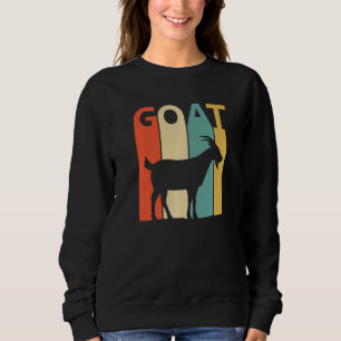 Sweatshirt Animal de chèvre mûre