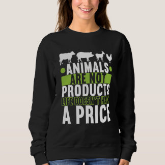 Sweatshirt Animal Rights Vegan Vegetarian