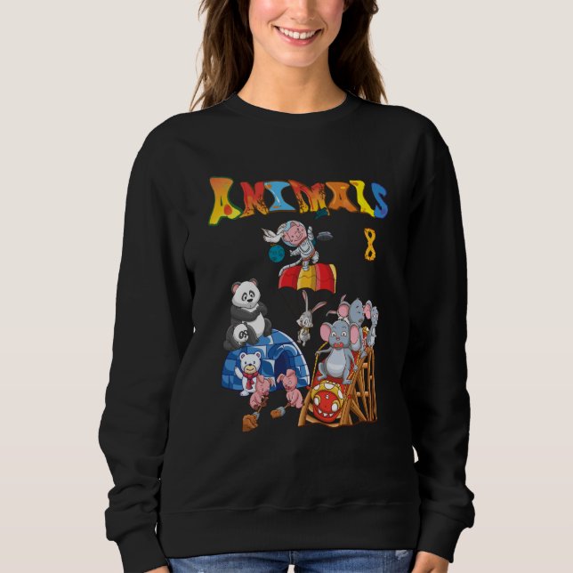 Sweatshirt Animals 8 (Devant)