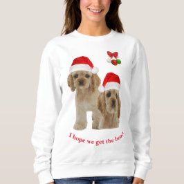 Sweatshirt Animaux de Noël