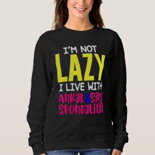 Sweatshirt Ankyloss Spondylitis Survivante Héros Bechterew Gu