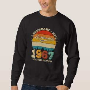 Sweatshirt anniversaire de 58 ans 1967 Magnifique 58e anniver