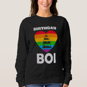 Sweatshirt Anniversaire Gay pride Lgbt Arc-en-ciel Drapeau En