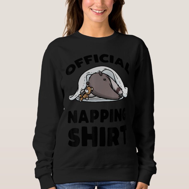 Sweatshirt Anteater Dormir Napper Pyjama Anteater (Devant)