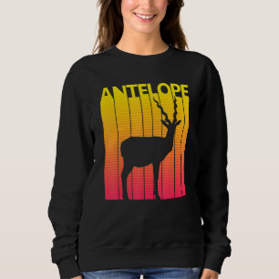 Sweatshirt Antelope Animal Costume Rétro