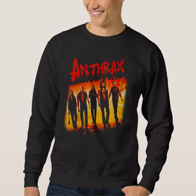 Sweatshirt Anthrax u2013 Warriors (Devant)