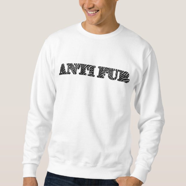 Sweatshirt Anti protection des animaux de fourrure/ (Devant)