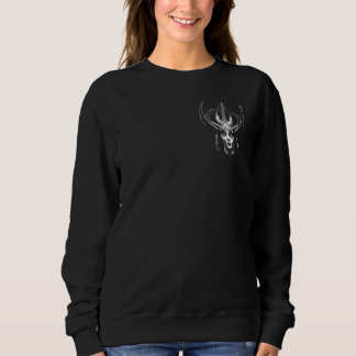 Sweatshirt Antichrist Baphomet Girl - Sombre esthétique