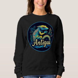 Sweatshirt Antigua Island Caribbean Gecko