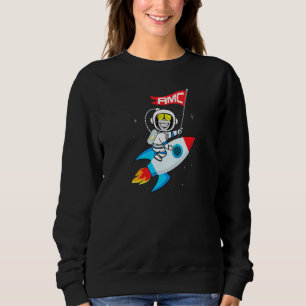Sweatshirt Apes À La Lune Amc Squeeze Court