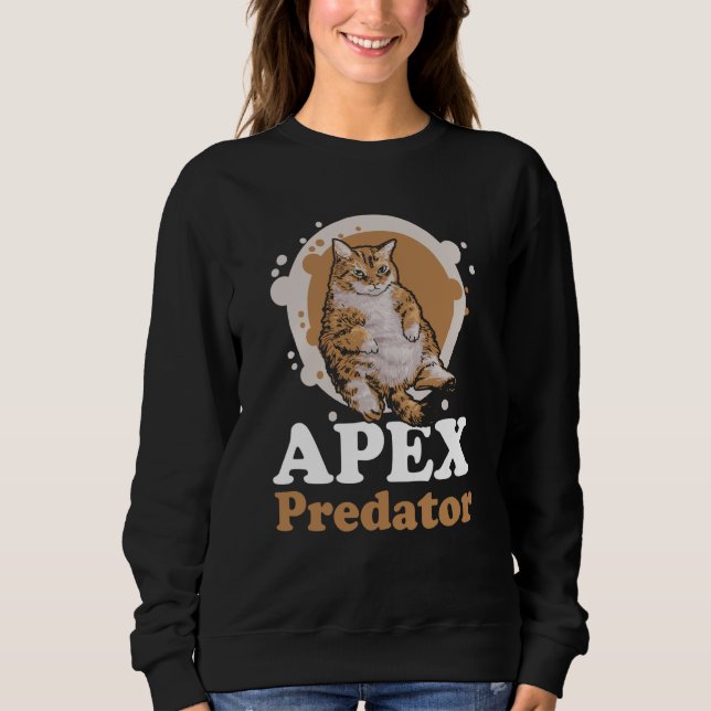 Sweatshirt Apex Predator Cat Apparel (Devant)