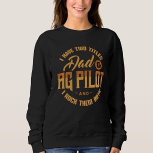 Sweatshirt Appareils d'application aérienne de duster de cult