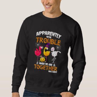 Sweatshirt Apparemment Nous Étions Problème Quand Nous Ensemb