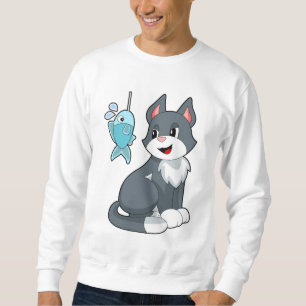 Sweatshirt Appât pour chat à base de poisson
