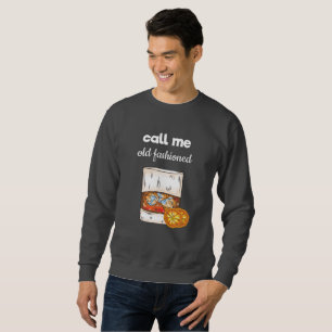 Sweatshirt Appelez-moi vieux mode
