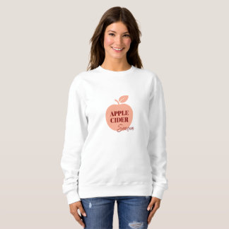Sweatshirt Apple Cider Women's T-Shirt – Cozy Autumn Minimal 
