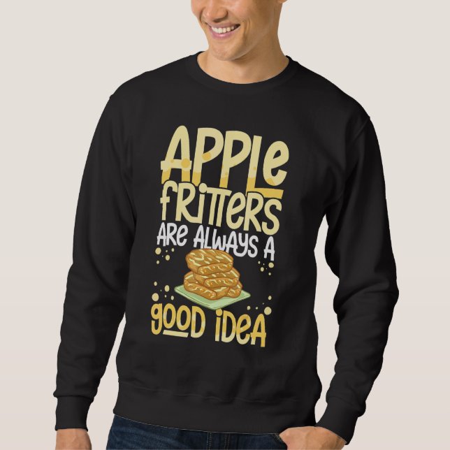 Sweatshirt Apple Fritter Recipes Donuts Bread Gluten Free Veg (Devant)