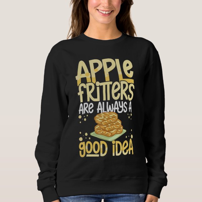 Sweatshirt Apple Fritter Recipes Donuts Bread Gluten Free Veg (Devant)