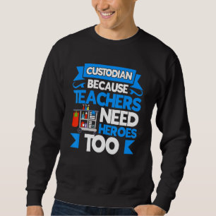 Sweatshirt Appréciation du gardien de l'école Uniforme de tra