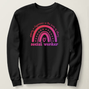 Sweatshirt Appréciation et diplôme des travailleurs sociaux
