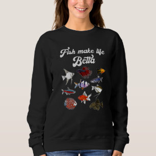 Sweatshirt Aquarist Pour Aquarium Fish Tank & Fish Keing 1