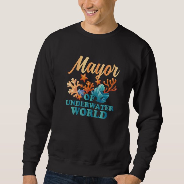 Sweatshirt Aquarium Fish Tank Aquarist (Devant)