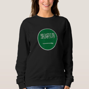 Sweatshirt Arabie Saoudite Drapeau Saoudien Fier 3