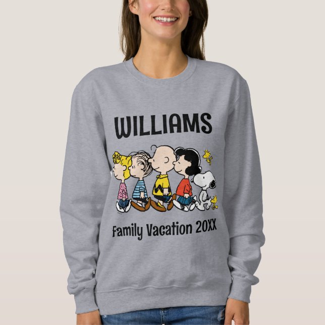Sweatshirt Arachides Gang Famille Vacances (Devant)